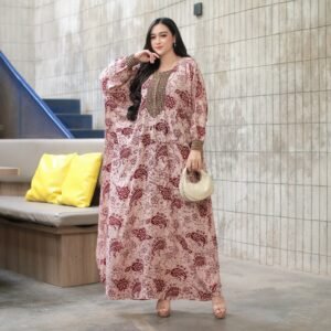 Kaftan khumaira Jumbo Rayon Super LD 150 Busui